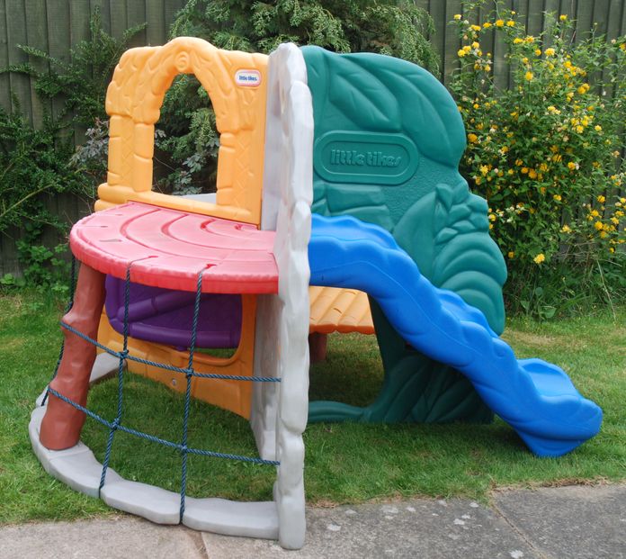 used little tikes climber and slide